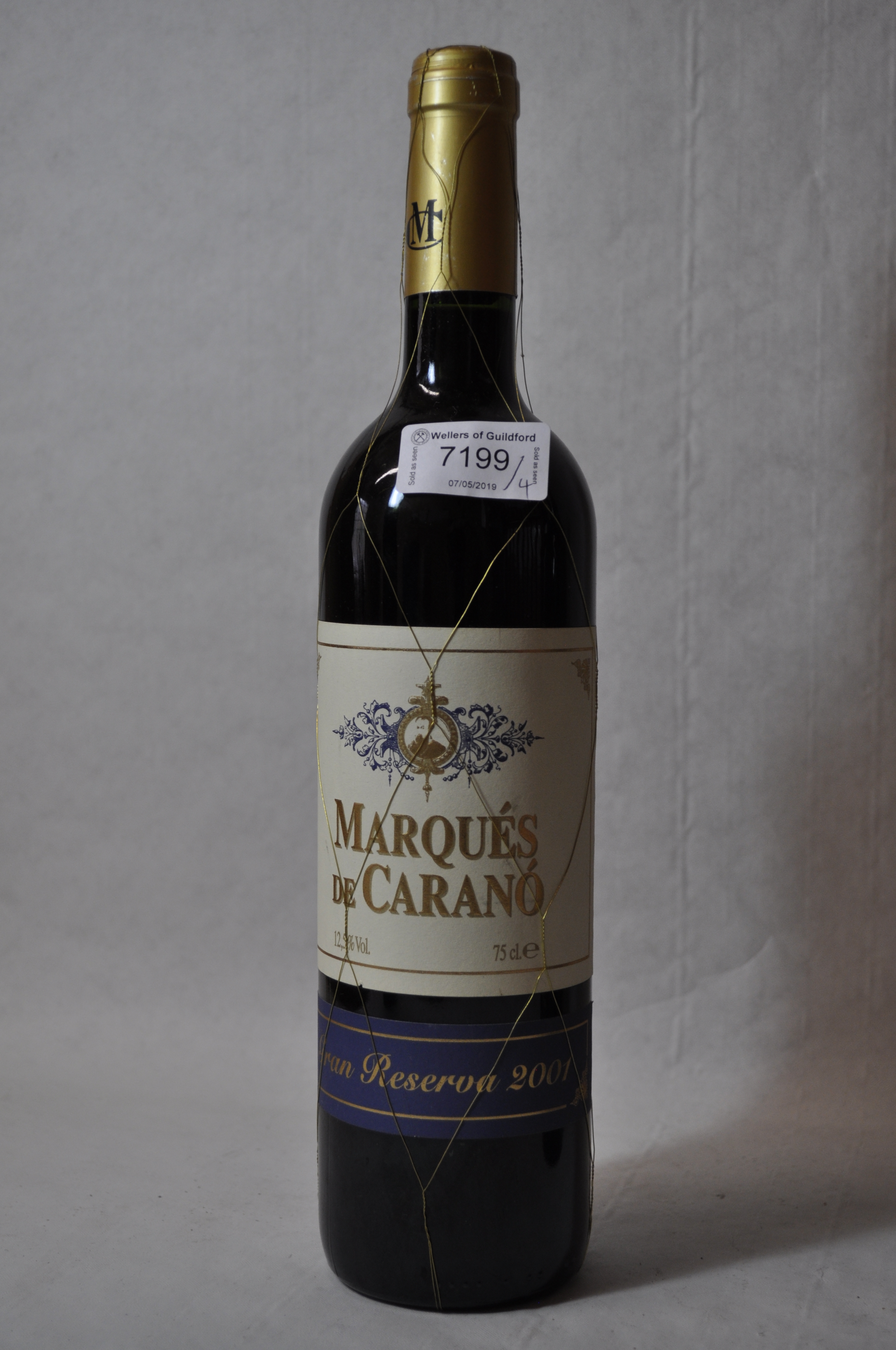 Wine: Marques de Carano; Senorio de Sarria Gran Reserva; Vina del POrtillo Gran Reserva; Castillo - Image 2 of 5