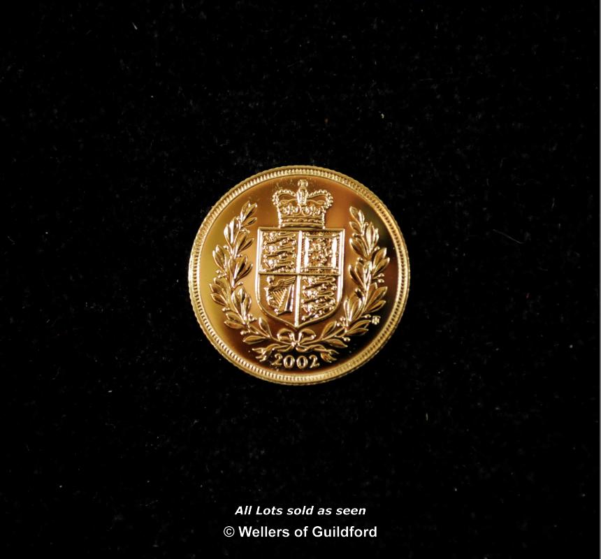 Elizabeth II, proof gold sovereigns (3), 2002, 2005, 2008, Rank-Broadly bust right, revs, shield ( - Image 2 of 10