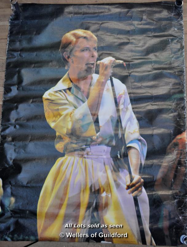 David Bowie - original Bowie live photo poster from 1978 catalogue number 1242 no.7