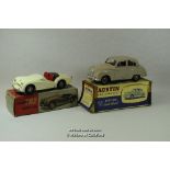 Victory Industries Austin A40 Somerset in original box; Victory Industries Triumph TR2 in original