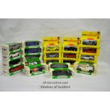 Corgi diecast vehicles Mobil collection including Buggatti type 35 and Bentley 4.5ltr with Shell