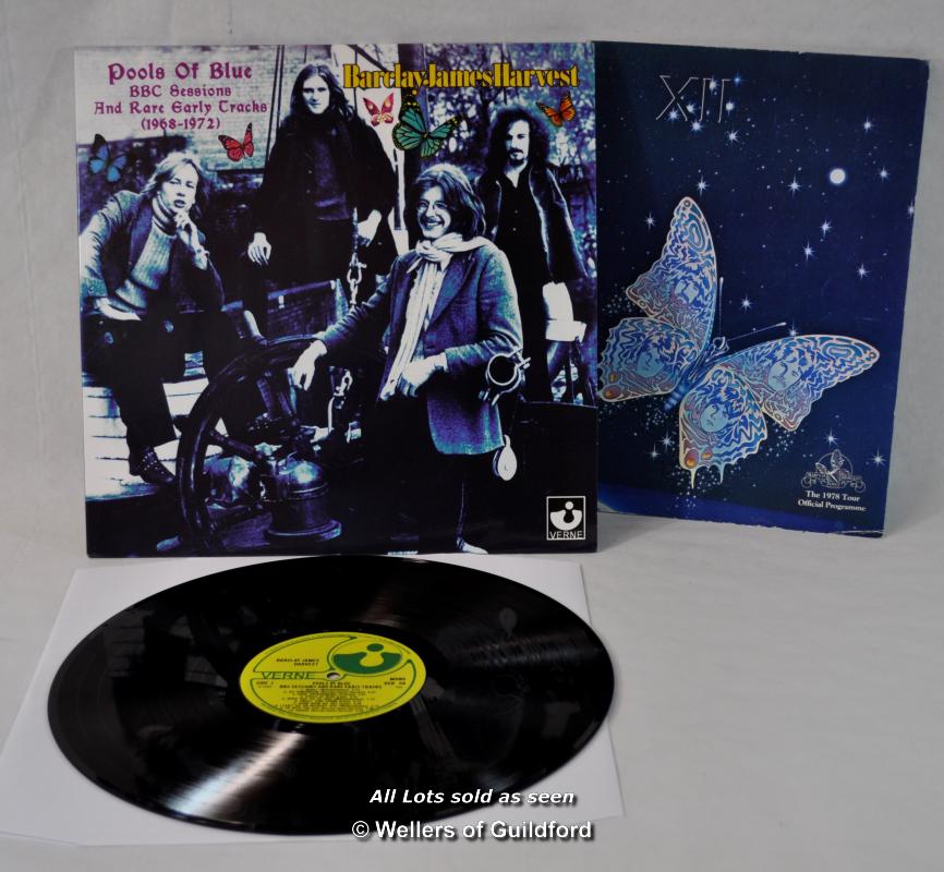 Barclay James Harvest - rare Pools of Blue BBC sessions and rare early tracks 1968-1972, double lp