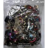 Bag containing costume jewellery, gross weight 3.68 kilograms