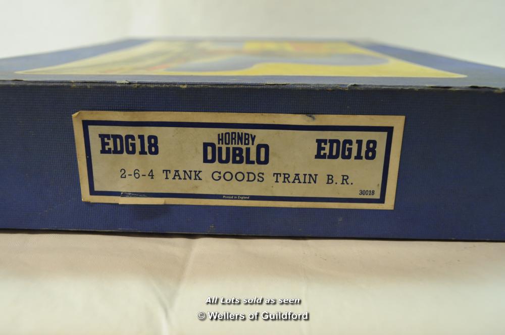 Hornby Dublo EDG18 2-6-4 Tank Goods Train set, boxed, together with various advertising brochures - Image 7 of 7