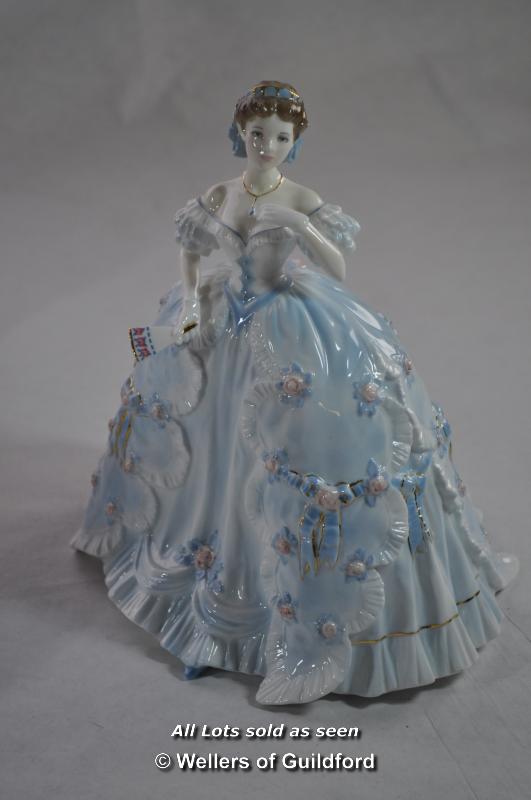 Royal Worcester figurines: Sweetest Valentine 1450/12500, Queen of Hearts 3789/12500, The Masquerade - Image 2 of 15