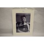 THE POGUES - SHANE MACGOWAN PHOTO HOLDING THE POGUES PROMO MIRROR^ IN MOUNT^ NUMBER 2 OUT OF 25