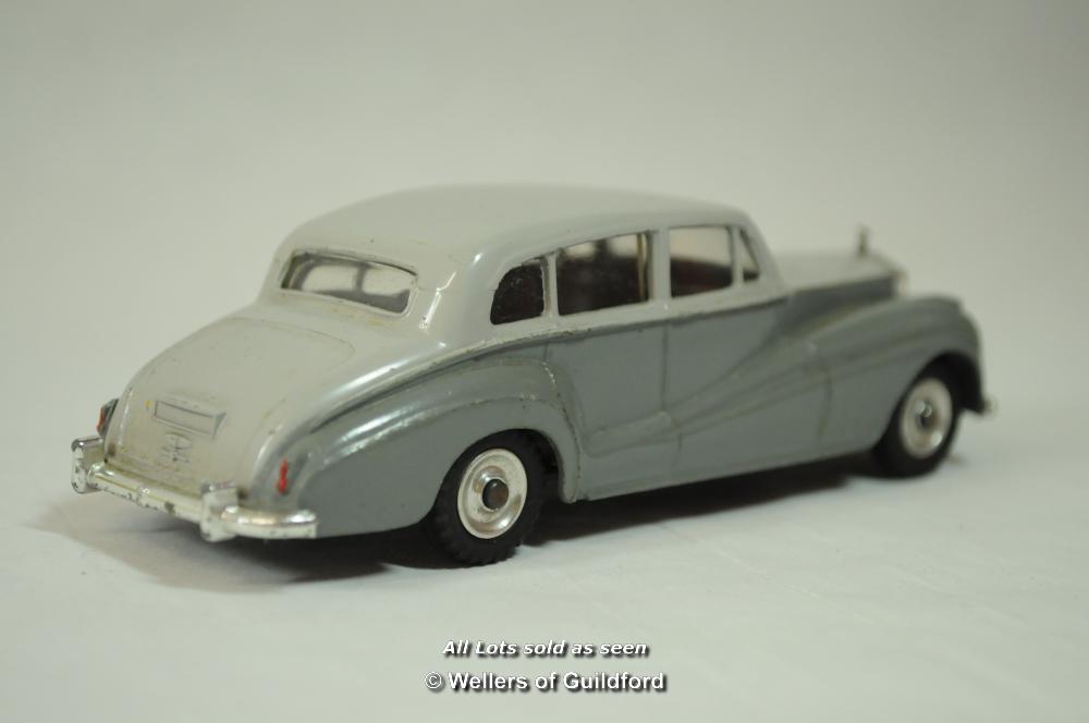 Dinky Toys No. 150 Rolls Royce Silver Wraith and No. 111 Triumph TR2 Sports, both with original - Image 7 of 11