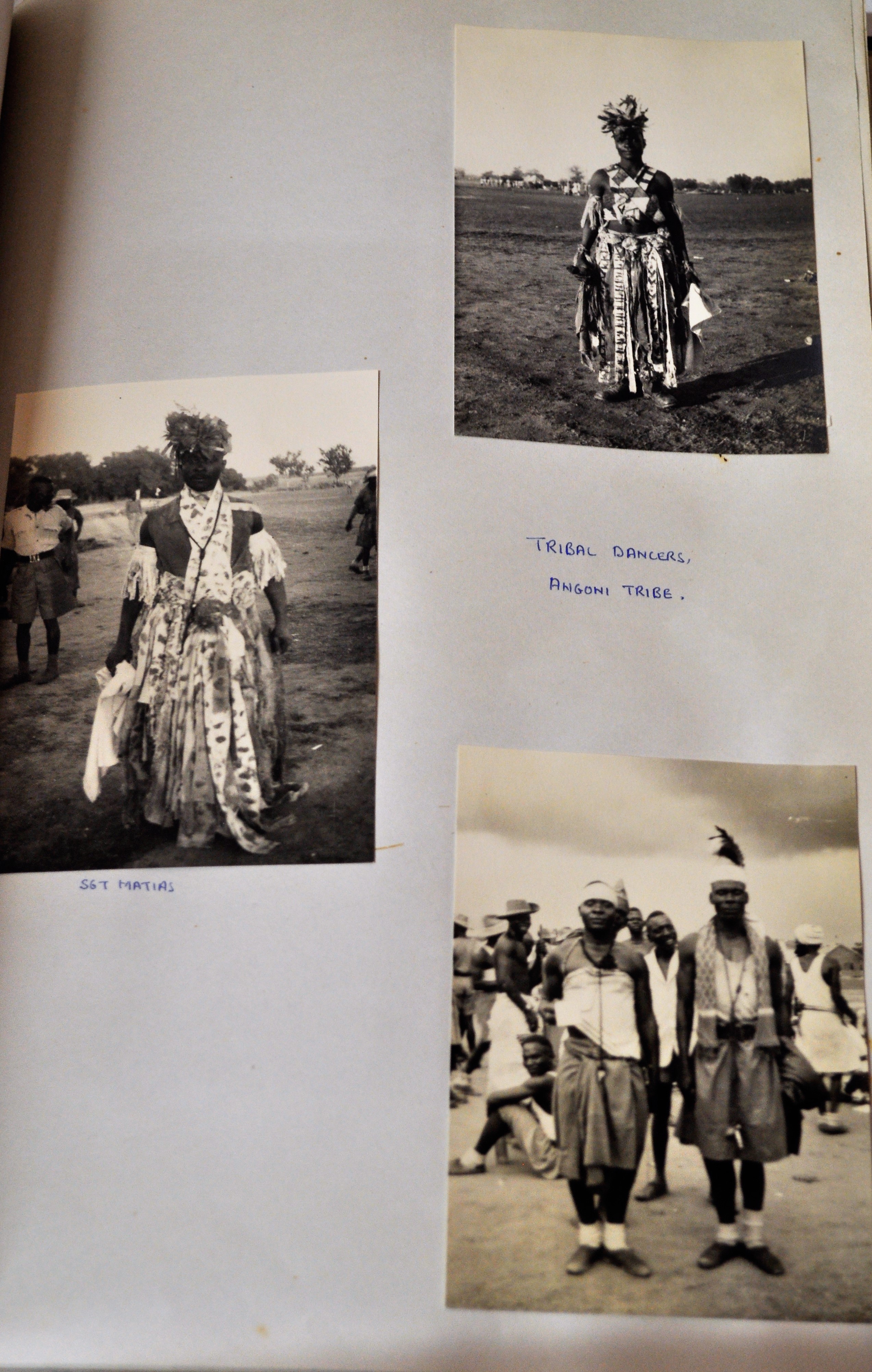 Photograph/scrap album of the King~s African Rifles^ 1942-1946^ including campaign map^ brochures^ - Image 9 of 11