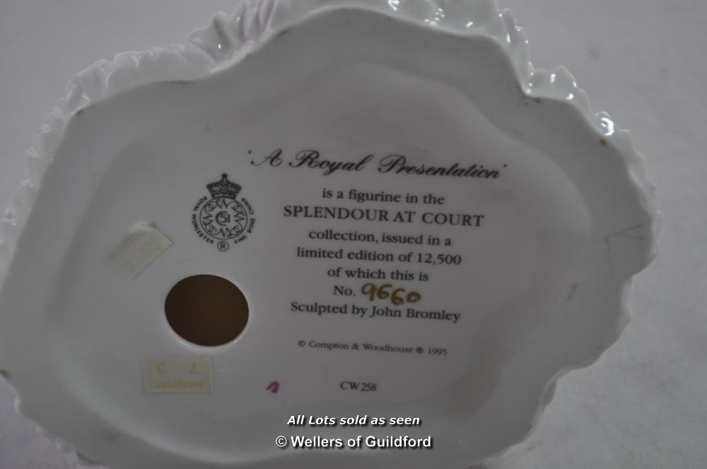 Royal Worcester Splendour at Court series: A Celebration at Windsor 9660/12500, The Embassy Ball - Image 3 of 15