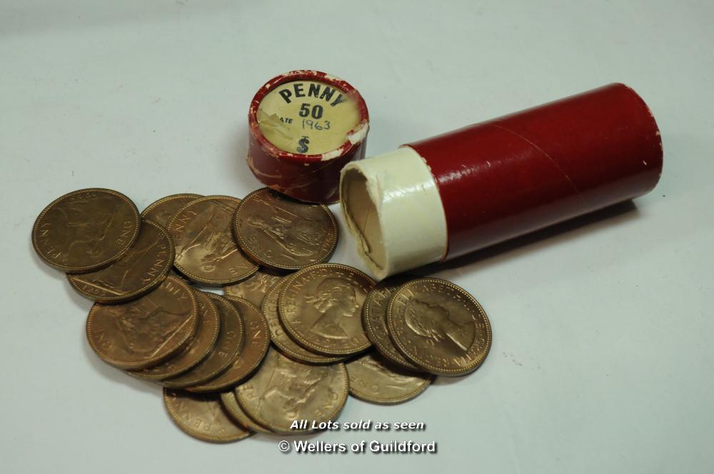 Elizabeth II bank 'tube' of 25 crowns, 1966; and 30 1/12 shillings; UK 100 shillings, 1965; 450 - Image 7 of 14