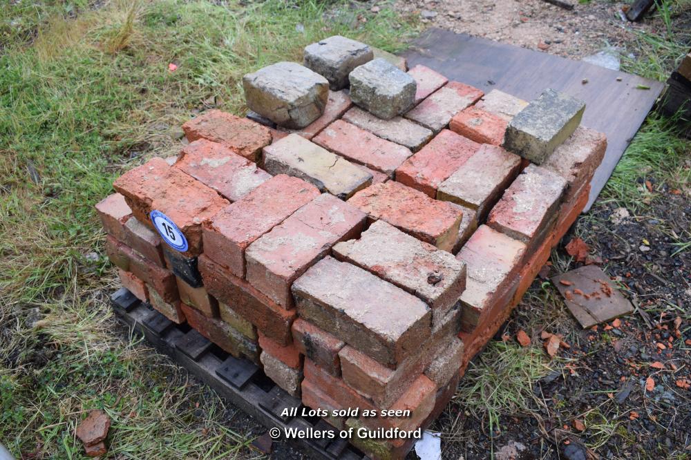 SMALL QUANTITY OF RED HANDMADE STOCK BRICKS