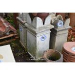 BUFF CROWN TOP CHIMNEY POT, 750MM HIGH