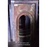 DECORATIVE CAST IRON FIRE FRONT, 455MM X 960MM