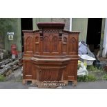 VICTORIAN PITCHED PINE CHURCH PULPIT