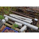 PALLET CONTAINING A SMALL QUANTITY OF FOSSILISED MARBLE SECTIONS