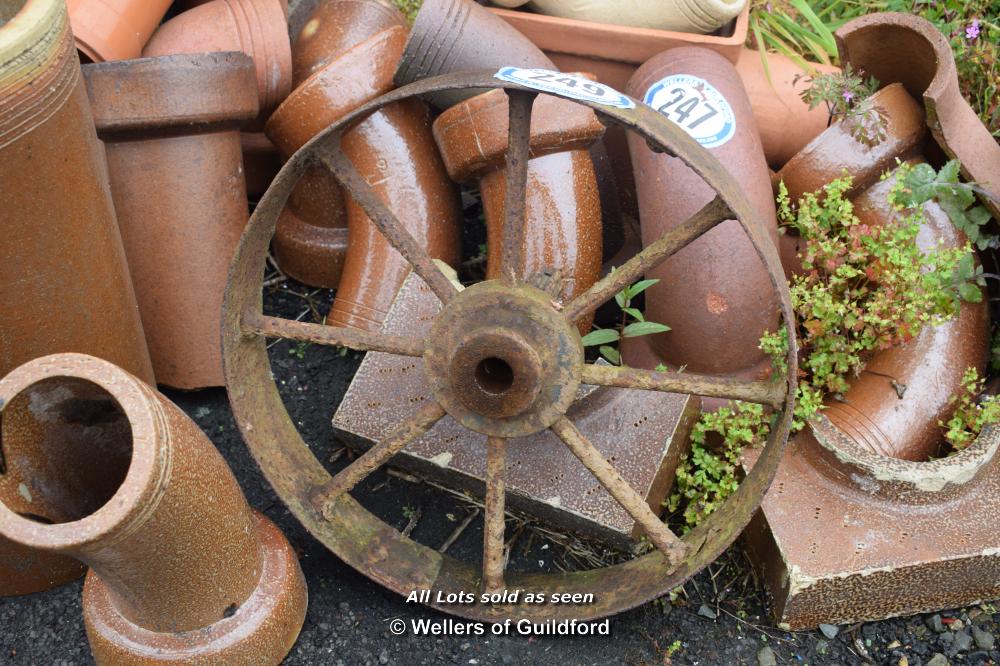 CAST IRON COG WHEEL