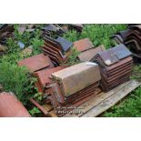 PALLET CONTAINING MIXED RIDGE TILES