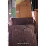 SEVEN MIXED CUPBOARD DOORS