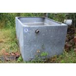 LARGE GALVANISED TANK, 1150MM X 1550MM X 950MM