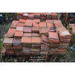 PALLET CONTAINING A QUANTITY OF 6 INCH QUARRY TILES