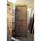 VICTORIAN PINE THREE PANEL INTERNAL DOOR, 720MM X 2020MM