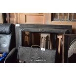 COLEBROOKDALE CAST IRON FIRE SURROUND, 960MM X 980MM¦++WORTH 2,500¦