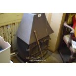 VILLAGER CAST IRON LOG BURNER