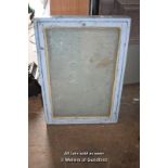 WOODEN GLAZED DISPLAY CABINET, 560MM X 90MM X 790MM