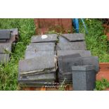 PALLET CONTAINING MIXED RIDGE TILES