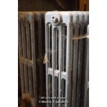 FOUR BAR TEN COLUMN CAST IRON RADIATOR, 560MM LONG