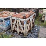 WOODEN CRATE CONTAINING MIXED IMPERIAL RECLAIMED BRICKS