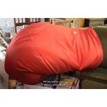 VERY LARGE RED BEANBAG