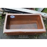 SALT GLAZED BUTLERS SINK, 760MM X 430MM X 260MM