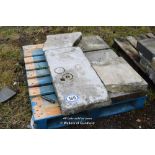 PALLET CONTAINING MIXED PORTLAND STONE SECTIONS