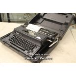 Wilding TW1500E electric typewriter in original case