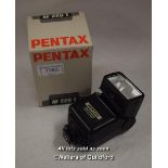 Pentax AF220T camera flash in original box