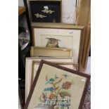 Large quantity of mixed pictures and prints