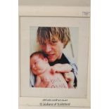 Nirvana: framed photo of Kurt Cobain