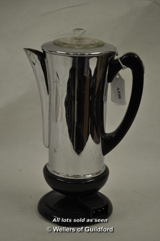 HMV The Gramophone Co coffee percolator, Molton model CP1.