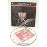 Mick Taylor: Signed Vinyl Album "May I Have A Record Contract" also with Blues Alive Picture Disc