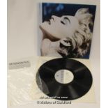 Madonna: True Blue signed vinyl album