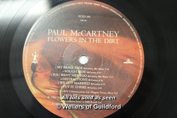 Paul McCartney: Flowers in the Dirt, signed album from a Beatles collection - Image 4 of 4