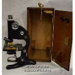 R & J Beck L.T.D London microscope, Model 29, U.L.A45 in original case