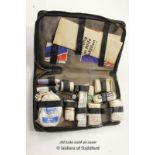 *VINTAGE 1960' S AUTOAPOTHEKE GERMAN CAR FIRST AID KIT [LQD79](LOT SUBJECT TO VAT)