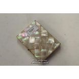 *VINTAGE MOTHER OF PEARL CARD CASE [LQD74](LOT SUBJECT TO VAT)