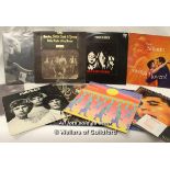 Approx. twelve mixed original vinyl albums including Thin Lizzy, The Carpenters, Frank Sinatra and