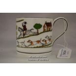 Wedgwood "Hunting Scene" mug