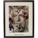 David Bowie: Signed Programme Framed and Glazed Circa 1990