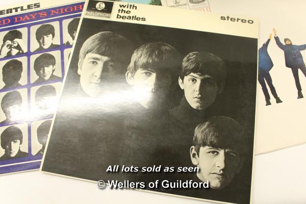 The Beatles: good selection of thirteen albums to include please please me, rubber soul, the white - Image 9 of 10