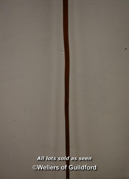 Two African spears, one ith wooden sssshaft and iron tip, 122cm; the other 204cm. - Image 6 of 6